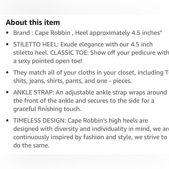 Cape Robbin Size 7.5 Strappy blue pointed toe open sandal heels. - Picture 7 of 11